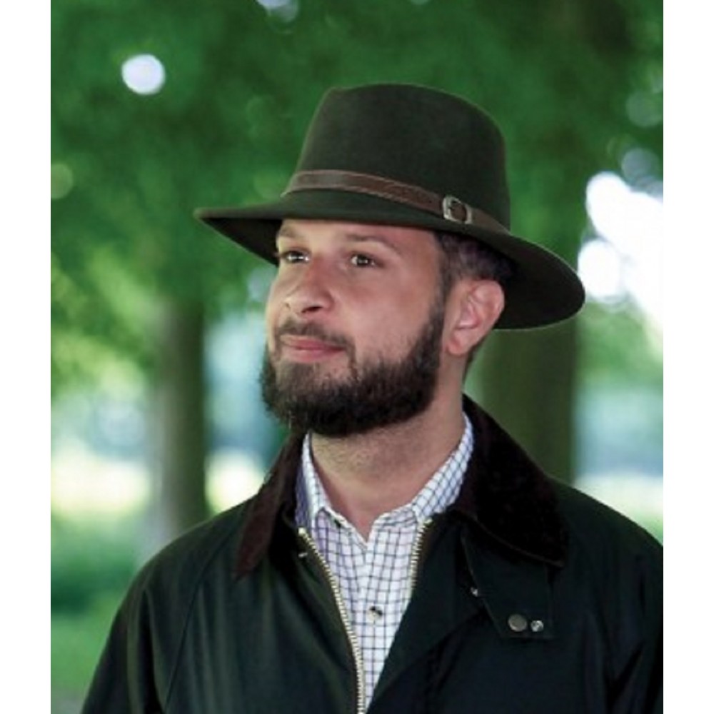 Chapeau laine waterproof pour homme Chapeau laine crushable