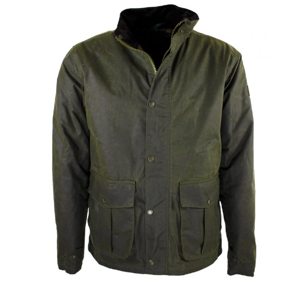 veste huilée courte